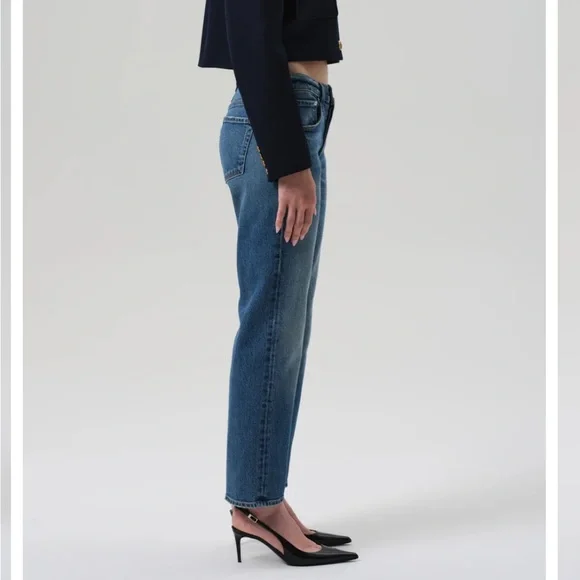 Citizens Of Humanity Anissa Blue Straight Leg Jeans - Picture 4 of 11